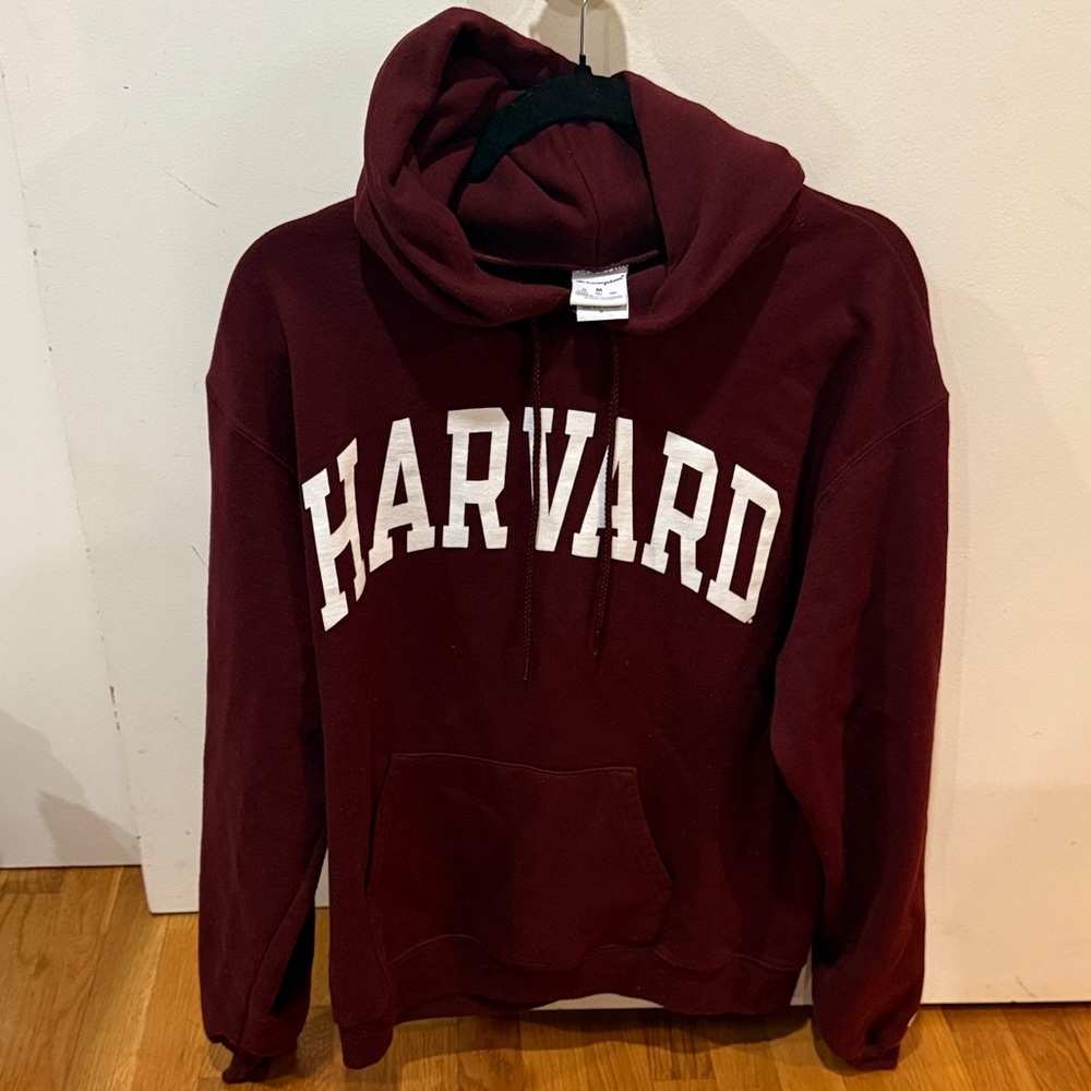 Champion Maroon Harvard Hoodie